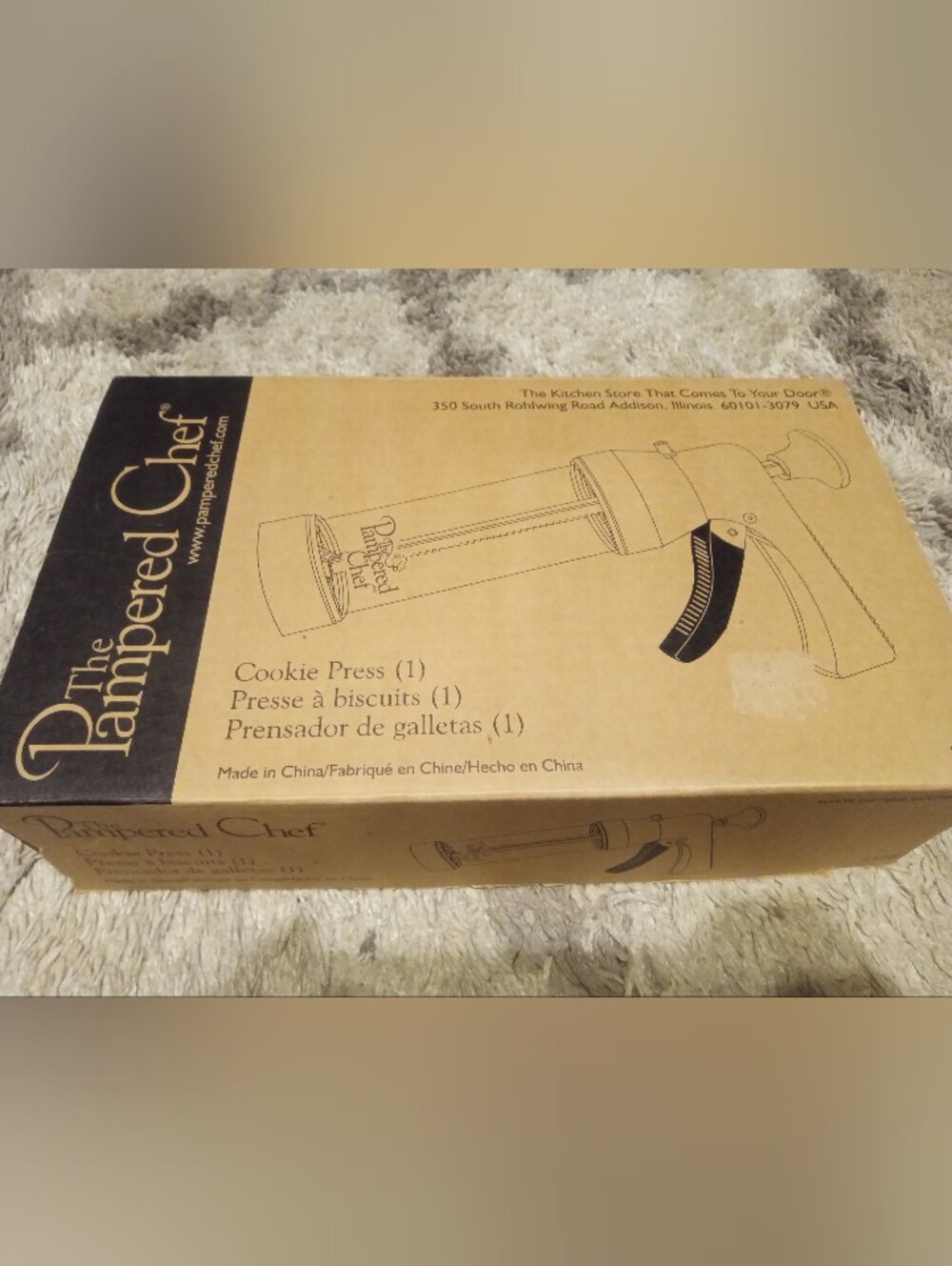 The Pampered Chef Cookie Press
